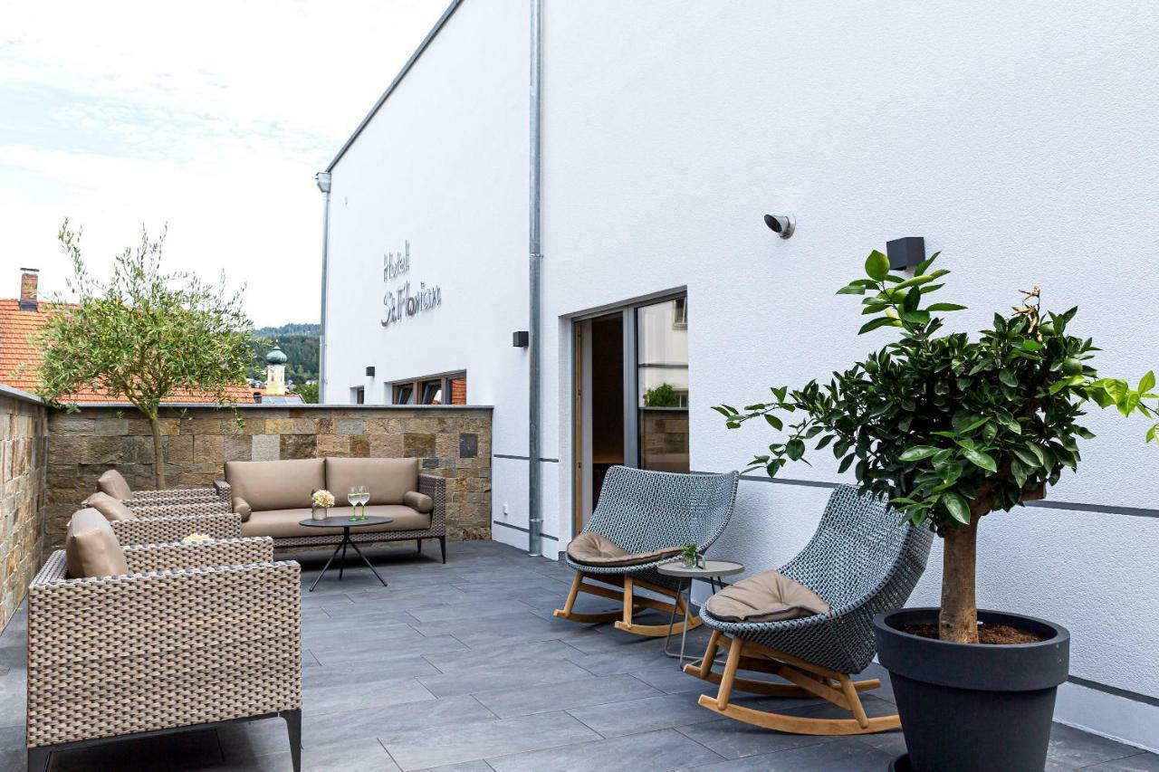 Hotel St. Florian Frauenau Bagian luar foto